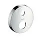 Hansgrohe-HG-Verlaengerungsrosette-rund-2-Loch-mit-Mengenregulierungspfeil-Polished-Gold-Optic-14963990 gallery number 1